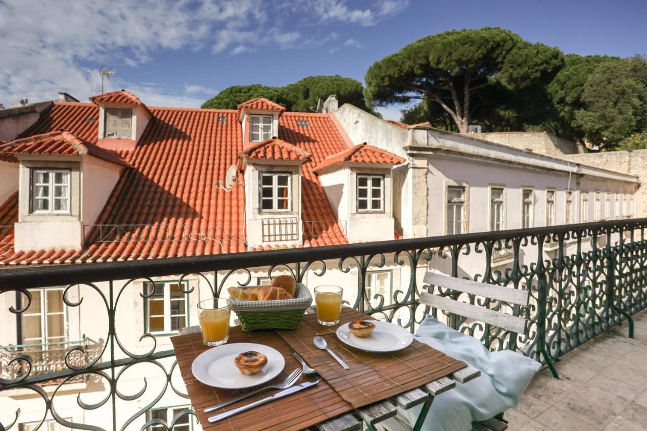 Castelo Apartment - Beautiful Balcony View Lisbona Esterno foto